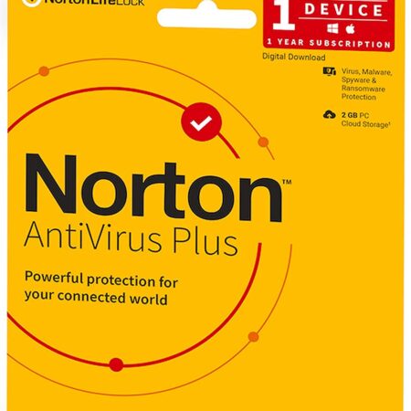 Norton Antivirus Plus 1 User 1 Year