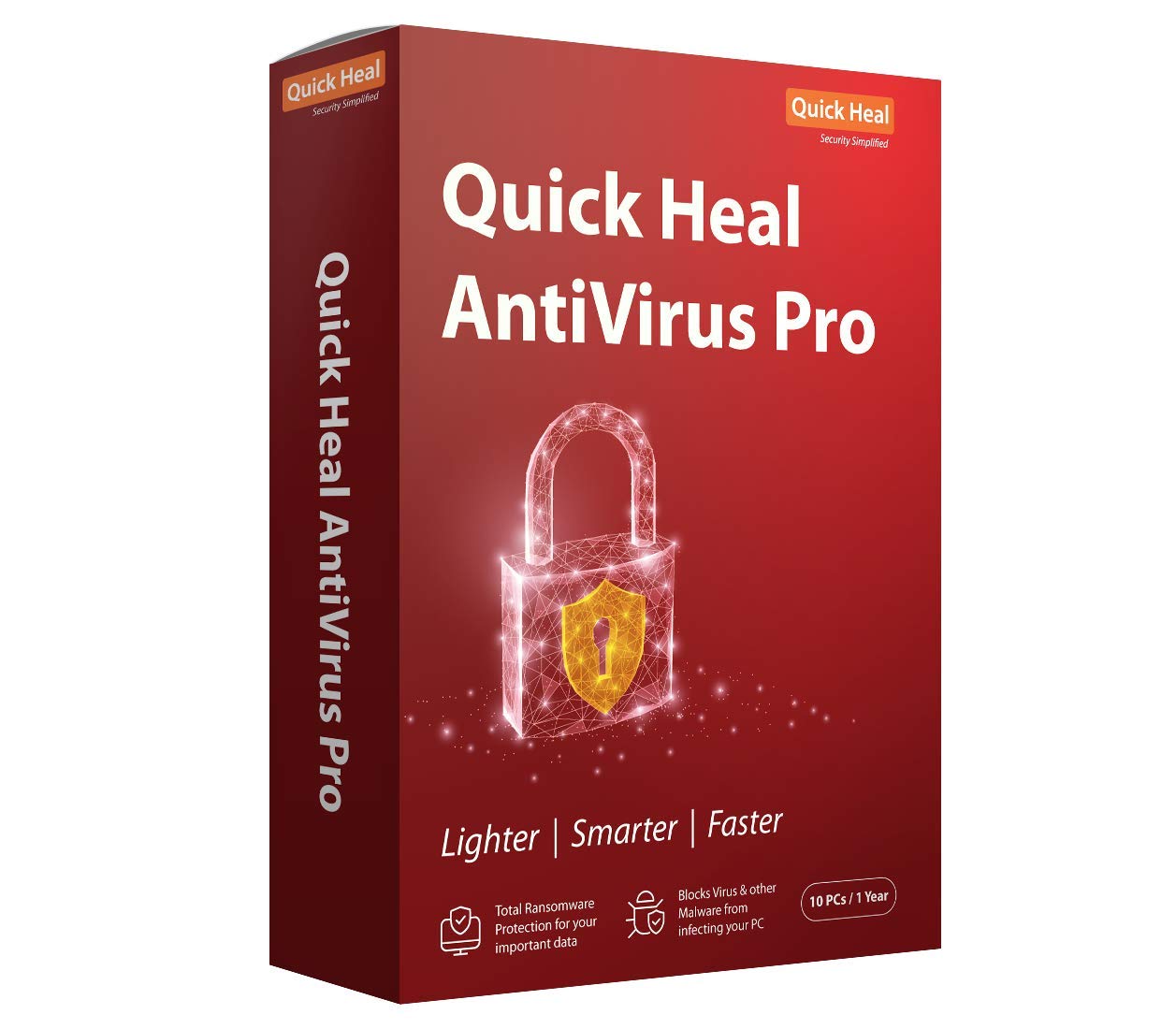 Quick Heal Antivirus Pro 10 User 1 Year