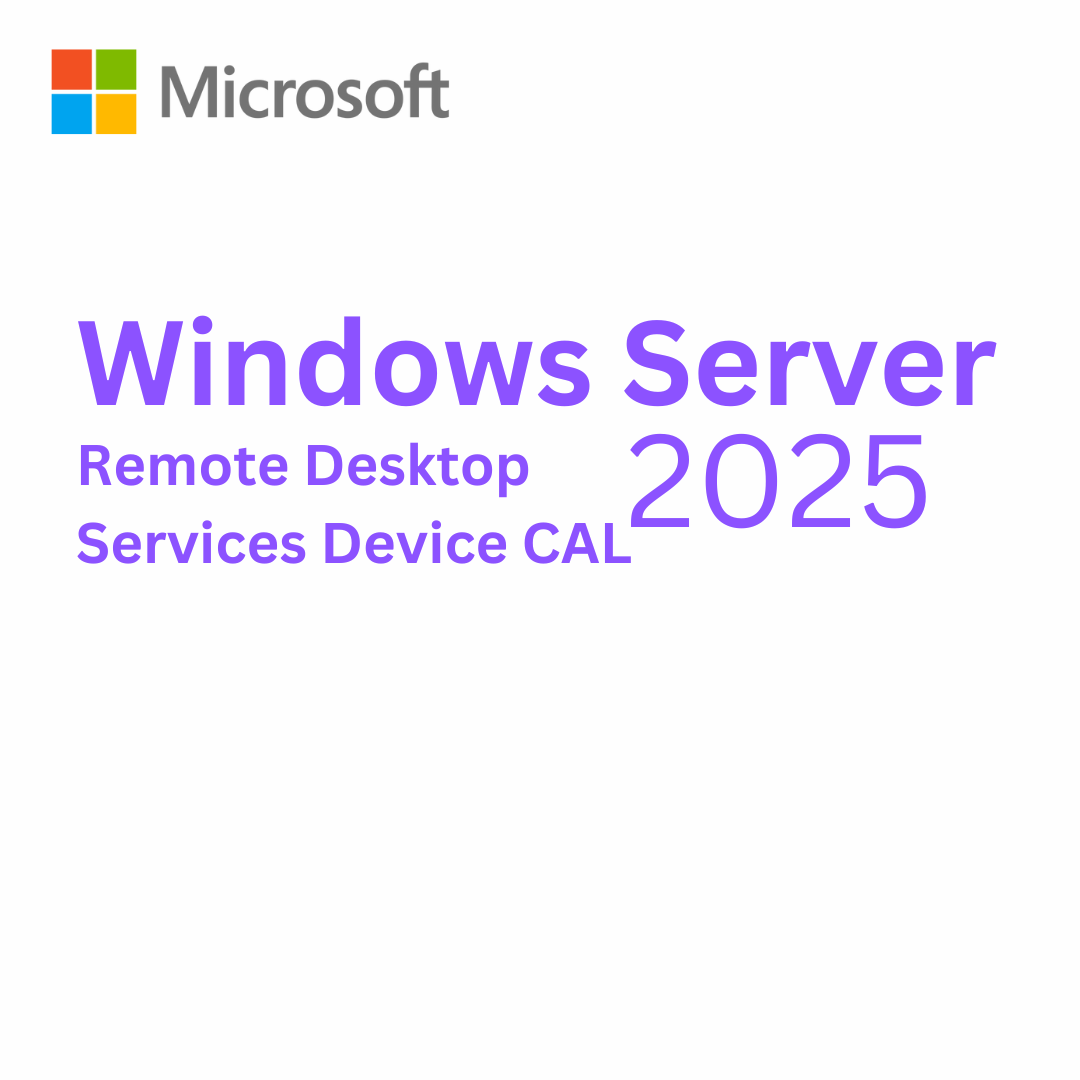 Windows Server 2025 Remote Desktop Services 50 Device CAL license Key