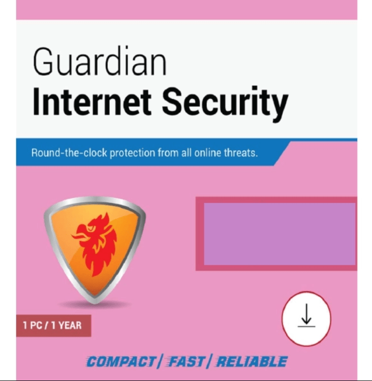 Guardian Internet Security 1 User 1 Year